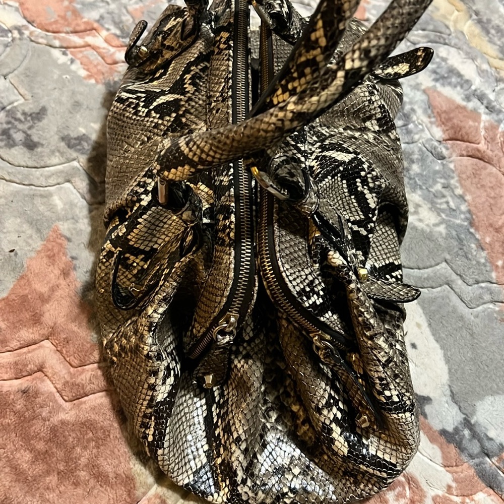Stuart Weitzman python purse VTG - Picture 3 of 10